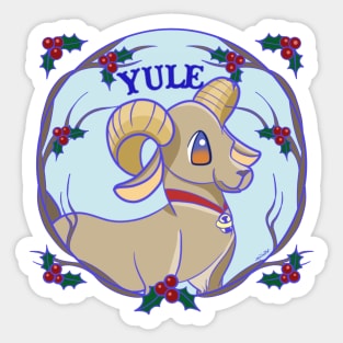 Yule Sticker